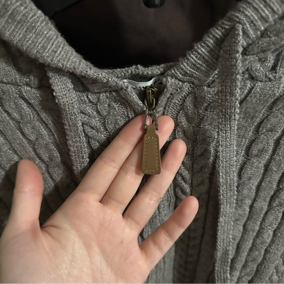 Frankie’s Bikinis Aimee Cable Cloud Knit Hoodie size S - Picture 9 of 10